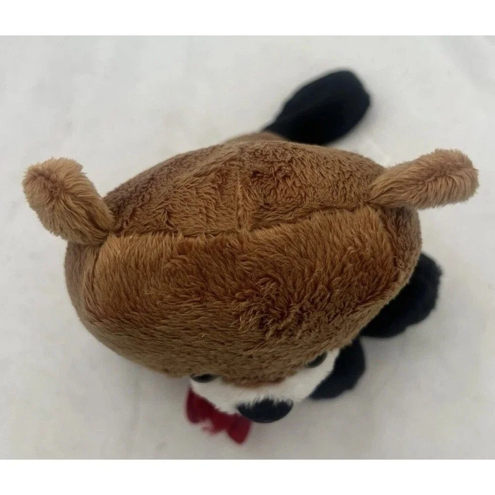 Animal Adventure Beaver Plush 7” Brown Red Scarf Christmas Winter Stuffed Animal